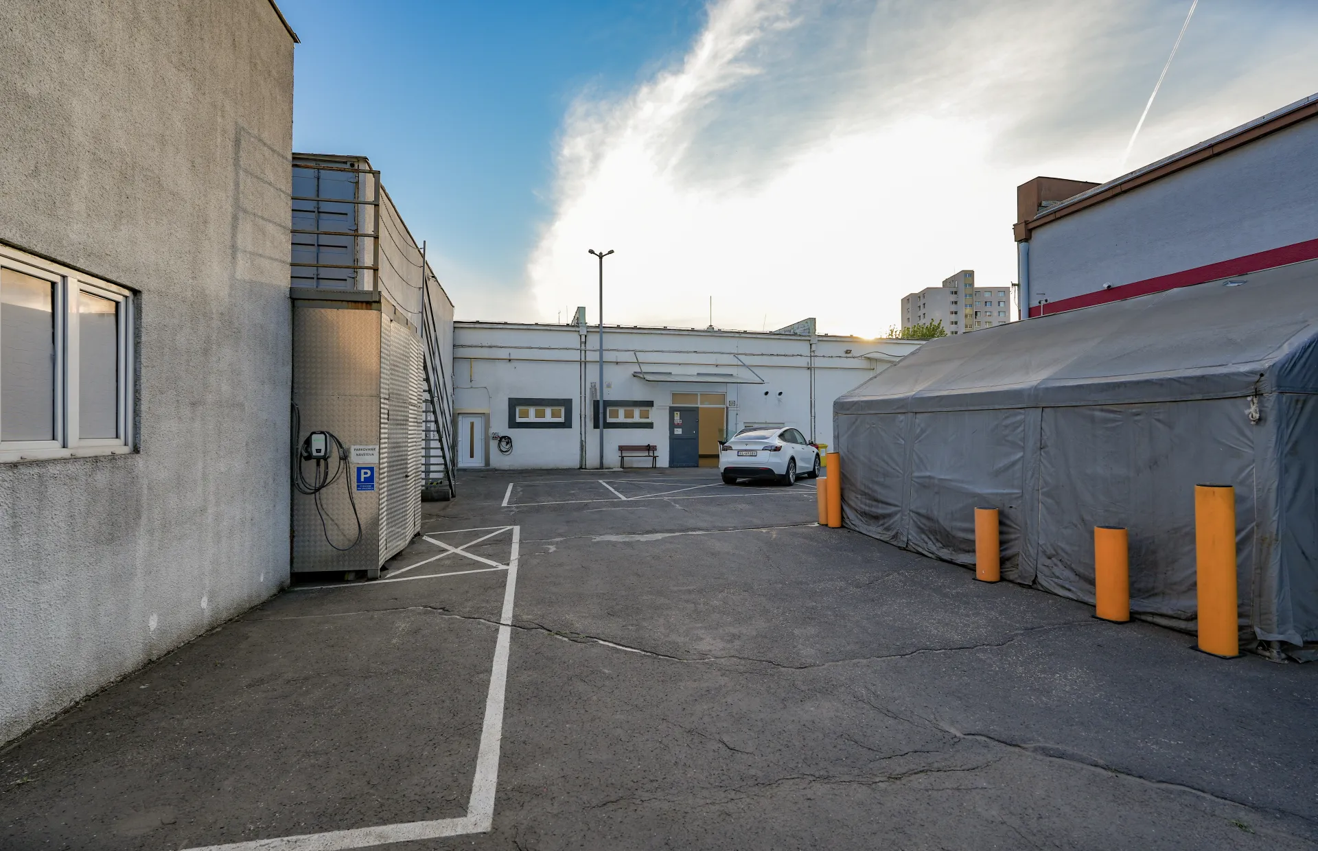 Production and storage site