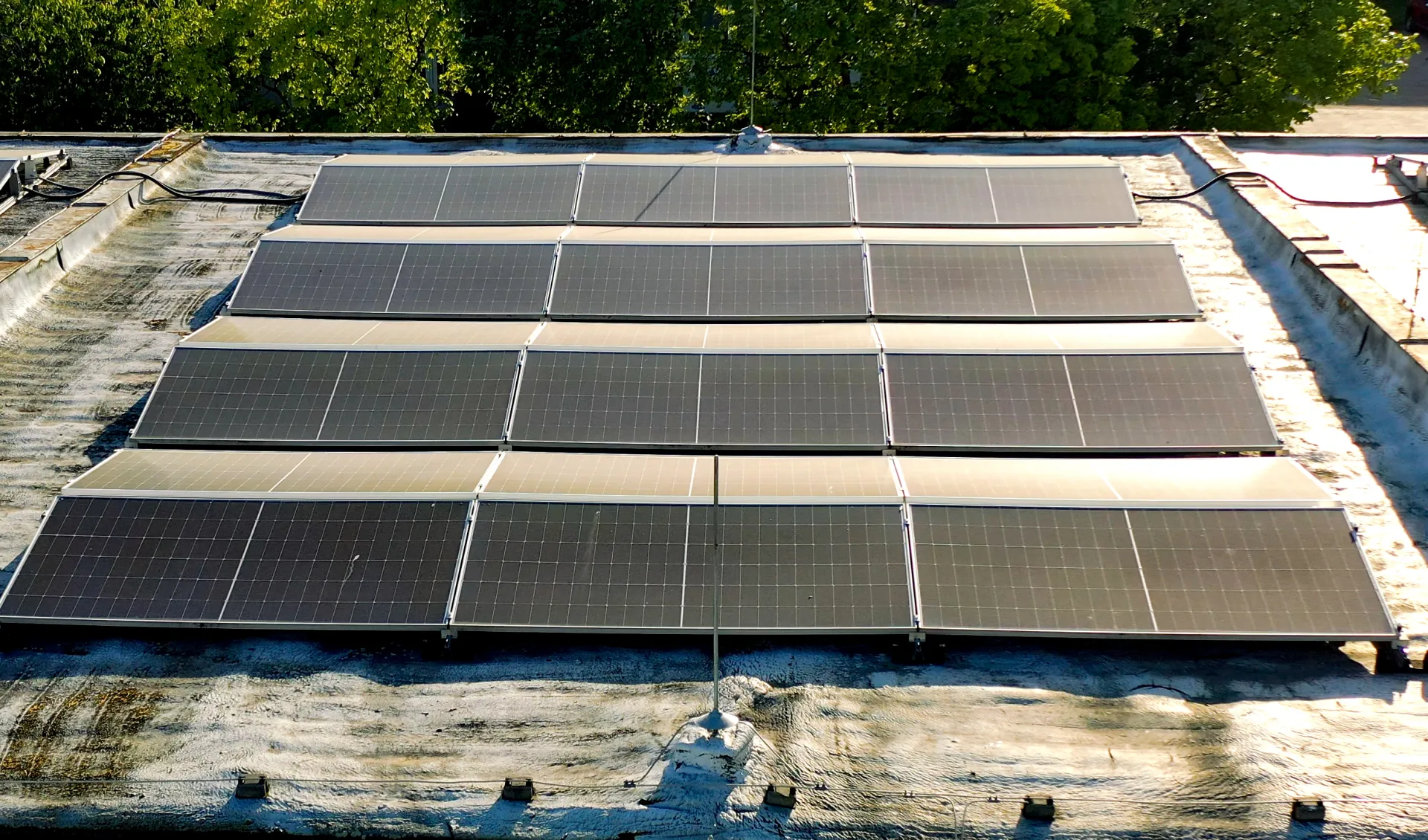 Rooftop photovoltaics